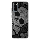 Senada Samsung Galaxy S20 Fe (Fan Edition) İle Uyumlu Kılıf Temalı Silikon Kapak - Skuller