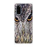 Senada Samsung Galaxy S20 Plus İle Uyumlu Kılıf Desenli Resimli Hd Silikon Telefon Kabı Kapak - Baykuş Asil