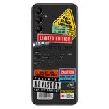 Senada Samsung Galaxy S24 Fe İle Uyumlu Kılıf S24-Fe Telefon İle Uyumlu Kılıfı Baskılı Mix Sticker