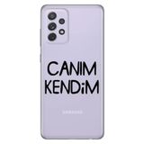 Senada Samsung Galaxy Uyumlu A33 5G İle Uyumlu Kılıf Tioserisi Silikon Kapak Canım Kendim