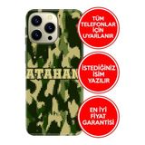 Senada Samsung M31 M31S M32 A21S A31S A24 M23 M21 M30S İle Uyumlu Kılıf İsimli Yazılı Kişiye Özel Kamuflaj