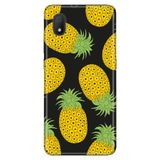 Senada Tcl L7 İle Uyumlu Kılıf 0.4Mm Lazer Kesim Desenli Silikon - Ananas,Color121
