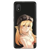 Senada Tcl L7 İle Uyumlu Kılıf 0.4Mm Lazer Kesim Desenli Silikon - Anime Pilot