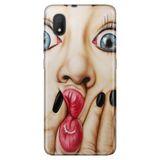 Senada Tcl L7 İle Uyumlu Kılıf 0.4Mm Lazer Kesim Desenli Silikon - Aramızda Kalsın