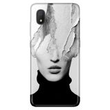 Senada Tcl L7 İle Uyumlu Kılıf 0.4Mm Lazer Kesim Desenli Silikon - Art Girl