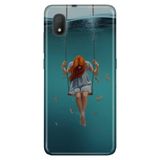 Senada Tcl L7 İle Uyumlu Kılıf 0.4Mm Lazer Kesim Desenli Silikon - Aşk Acısı