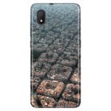 Senada Tcl L7 İle Uyumlu Kılıf 0.4Mm Lazer Kesim Desenli Silikon - Barcelona