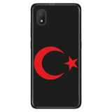 Senada Tcl L7 İle Uyumlu Kılıf 0.4Mm Lazer Kesim Desenli Silikon - Canım Türkiyem