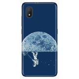 Senada Tcl L7 İle Uyumlu Kılıf 0.4Mm Lazer Kesim Desenli Silikon - Clean World