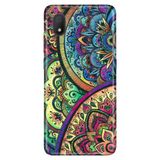 Senada Tcl L7 İle Uyumlu Kılıf 0.4Mm Lazer Kesim Desenli Silikon - Color Mandala