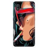 Senada Tcl L7 İle Uyumlu Kılıf 0.4Mm Lazer Kesim Desenli Silikon - Cool Girl