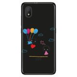 Senada Tcl L7 İle Uyumlu Kılıf 0.4Mm Lazer Kesim Desenli Silikon - Çöp Aşk