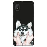 Senada Tcl L7 İle Uyumlu Kılıf 0.4Mm Lazer Kesim Desenli Silikon - Dostum Hasky