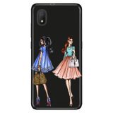 Senada Tcl L7 İle Uyumlu Kılıf 0.4Mm Lazer Kesim Desenli Silikon - Fashion Miss