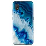 Senada Tcl L7 İle Uyumlu Kılıf 0.4Mm Lazer Kesim Desenli Silikon - Koyu Ametist