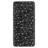 Senada Tcl L7 İle Uyumlu Kılıf 0.4Mm Lazer Kesim Desenli Silikon - Leopar Flu