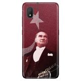 Senada Tcl L7 İle Uyumlu Kılıf 0.4Mm Lazer Kesim Desenli Silikon - M.K Atatürk