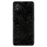 Senada Tcl L7 İle Uyumlu Kılıf 0.4Mm Lazer Kesim Desenli Silikon - Mandala Gül