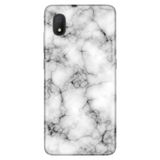 Senada Tcl L7 İle Uyumlu Kılıf 0.4Mm Lazer Kesim Desenli Silikon - Marble Art
