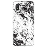 Senada Tcl L7 İle Uyumlu Kılıf 0.4Mm Lazer Kesim Desenli Silikon - Marble Wow