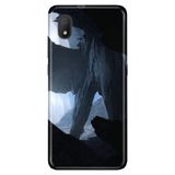 Senada Tcl L7 İle Uyumlu Kılıf 0.4Mm Lazer Kesim Desenli Silikon - Mat Kayalık