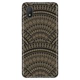 Senada Tcl L7 İle Uyumlu Kılıf 0.4Mm Lazer Kesim Desenli Silikon - Mat Mandala