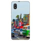 Senada Tcl L7 İle Uyumlu Kılıf 0.4Mm Lazer Kesim Desenli Silikon - Miami Street
