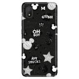 Senada Tcl L7 İle Uyumlu Kılıf 0.4Mm Lazer Kesim Desenli Silikon - Mickeyyyyy