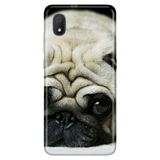 Senada Tcl L7 İle Uyumlu Kılıf 0.4Mm Lazer Kesim Desenli Silikon - Miskin Pug