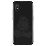 Senada Tcl L7 İle Uyumlu Kılıf 0.4Mm Lazer Kesim Desenli Silikon - Motorcu Baba