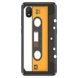 Senada Tcl L7 İle Uyumlu Kılıf 0.4Mm Lazer Kesim Desenli Silikon - Muzik Kaset