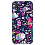 Senada Tcl L7 İle Uyumlu Kılıf 0.4Mm Lazer Kesim Desenli Silikon - Ocean99