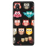 Senada Tcl L7 İle Uyumlu Kılıf 0.4Mm Lazer Kesim Desenli Silikon - Owl
