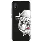 Senada Tcl L7 İle Uyumlu Kılıf 0.4Mm Lazer Kesim Desenli Silikon - Pugman