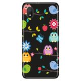 Senada Tcl L7 İle Uyumlu Kılıf 0.4Mm Lazer Kesim Desenli Silikon - Renkli Kanatlar