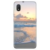 Senada Tcl L7 İle Uyumlu Kılıf 0.4Mm Lazer Kesim Desenli Silikon - Sahil