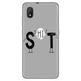 Senada Tcl L7 İle Uyumlu Kılıf 0.4Mm Lazer Kesim Desenli Silikon - Shit!!
