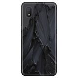 Senada Tcl L7 İle Uyumlu Kılıf 0.4Mm Lazer Kesim Desenli Silikon - Siyah Beton