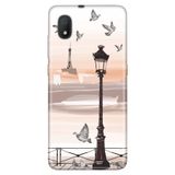 Senada Tcl L7 İle Uyumlu Kılıf 0.4Mm Lazer Kesim Desenli Silikon - Sonbahar,Color283