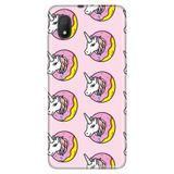 Senada Tcl L7 İle Uyumlu Kılıf 0.4Mm Lazer Kesim Desenli Silikon - Unicorn Donut