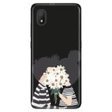 Senada Tcl L7 İle Uyumlu Kılıf 0.4Mm Lazer Kesim Desenli Silikon - Utangaç Aşk