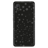 Senada Tcl L7 İle Uyumlu Kılıf 0.4Mm Lazer Kesim Desenli Silikon - Yıldızlar