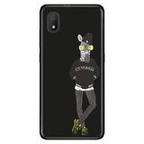 Senada Tcl L7 İle Uyumlu Kılıf 0.4Mm Lazer Kesim Desenli Silikon - Zebra Kolej