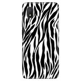 Senada Tcl L7 İle Uyumlu Kılıf 0.4Mm Lazer Kesim Desenli Silikon - Zebradeseni