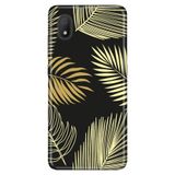 Senada Tcl L7 İle Uyumlu Kılıf 0.4Mm Lazer Kesim Desenli Silikon - Zeus Yaprak