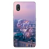 Senada TCL L7 ile Uyumlu Kılıf Resimli Desenli Silikon Enjoy Life