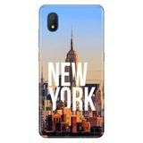 Senada TCL L7 ile Uyumlu Kılıf Resimli Desenli Silikon New York