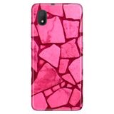 Senada Tcl L7 İle Uyumlu Kılıf Silikon Desenli Tam Koruma Resimli Kapak Pembe Beton