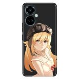 Senada Tecno Camon 19 Pro İle Uyumlu Kılıf Modern Tasarım Silikon Desenli Anime Pilot