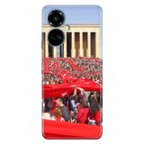 Senada Tecno Camon 19 Pro İle Uyumlu Kılıf Modern Tasarım Silikon Desenli Anıtkabir